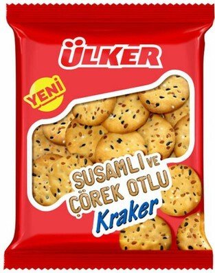 Ülker Susamlı Çörekotlu Kraker 44Gr