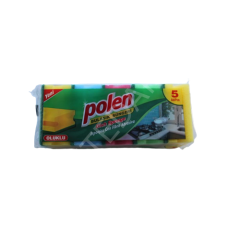 Polen Bulaşık Süngeri Oluklu 5 Li