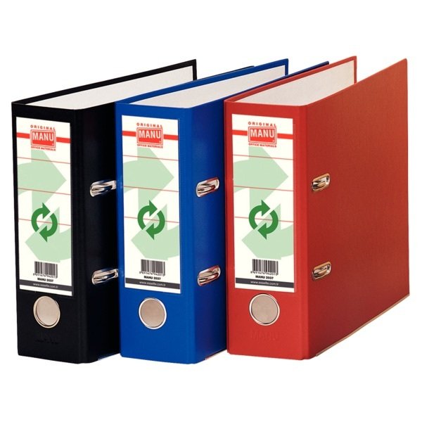Manu Büro Klasörü Telgraf MN-2037 Kırmızı