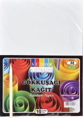 Südor Gökkuşağı Kazımalı A4 Kağıt SK24