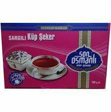Son Osmanlı Çift Sargılı Küp Şeker 750Gr.