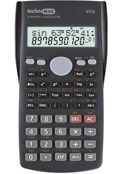 Mas Hesap Makinesi Bilimsel Fonksiyonlu 6926