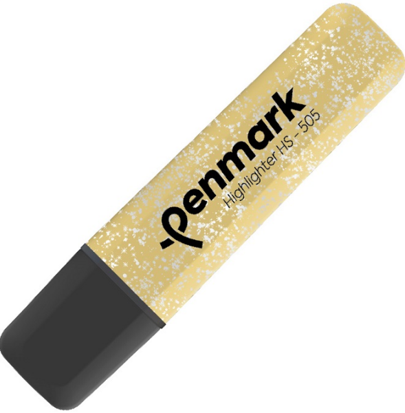 Penmark Fosforlu Kalem Metalik Simli Gold Hs 505 13