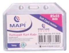 Mapi Kart Kabı Yumuşak 55X85Mm Yatay 50Li İthal 9101950
