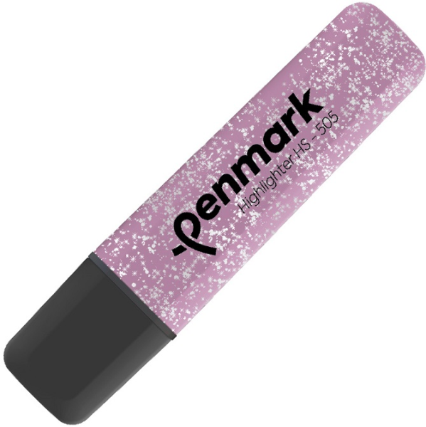 Penmark Fosforlu Kalem Metalik Simli Gülpembe Hs 505 15