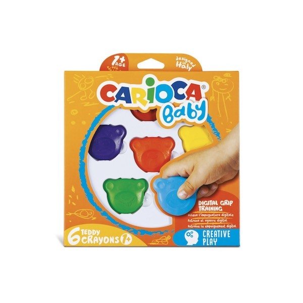 Carıoca Mum Boya Bebek +1 Yaş 6 Lı 42956