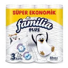 Familia Plus 32 Rulo Tuvalet Kağıdı 3 Katlı