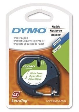 Dymo Şerit Letratag Kağıt 12Mmx4M Beyaz 721510 59421