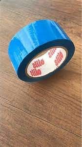 Stilo 45mmx100mt Renkli Koli Bandı Mavi