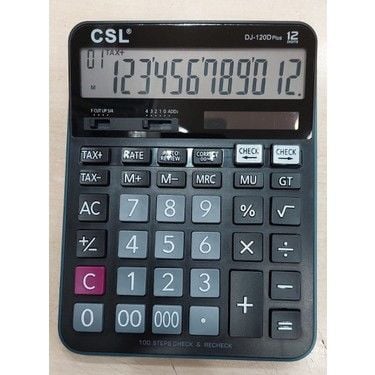 Csl DJ-120D Plus Hesap Makinası
