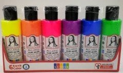 Südor Akrilik Boya Multi 70ml Fosforlu 6lı SD1006F