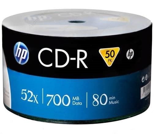 Hp Cd-R 700Mb 80Min 52X 50'li Shrink