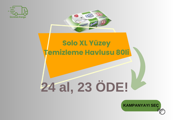 Solo Yüzey Temizleyici Havlu XL 80li