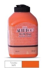 Artdeco Akrilik Boya 500 Ml Turuncu Y-070L-3603