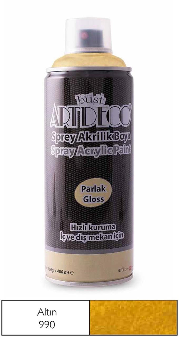 Artdeco Sprey Boya 400 Ml Altın Y-400-990