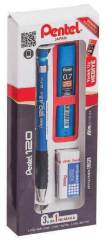 Pentel Versatil+Silgi+Min Uçlu Kalem 120A3 A317-3Cs