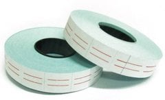 Kraf Motex Etiket 16x23 mm Beyaz Çift Hane 6600