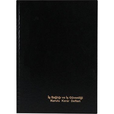 Gürmat 20*28 İşçi Sağlığı Ve İşçi Güvenliğine İlişkin Tespit Ve Öneri Defteri- Numaralı