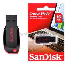 SanDisk Cruzer Blade 16GB Usb Bellek (SDCZ50-016G-B35)