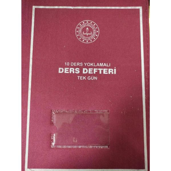 Gülpaş Ders Defteri 10 Ders Tek Gün Yoklamalı Ciltli 534