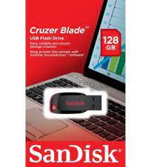 SanDisk Cruzer Blade 128GB Usb Bellek (SDCZ50-128G-B35)
