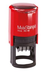 Mobistamps Kaşe Tarih Yuvarlak RD-40