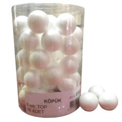 Vagon Köpük Top 6 Cm 50 Adet 6903