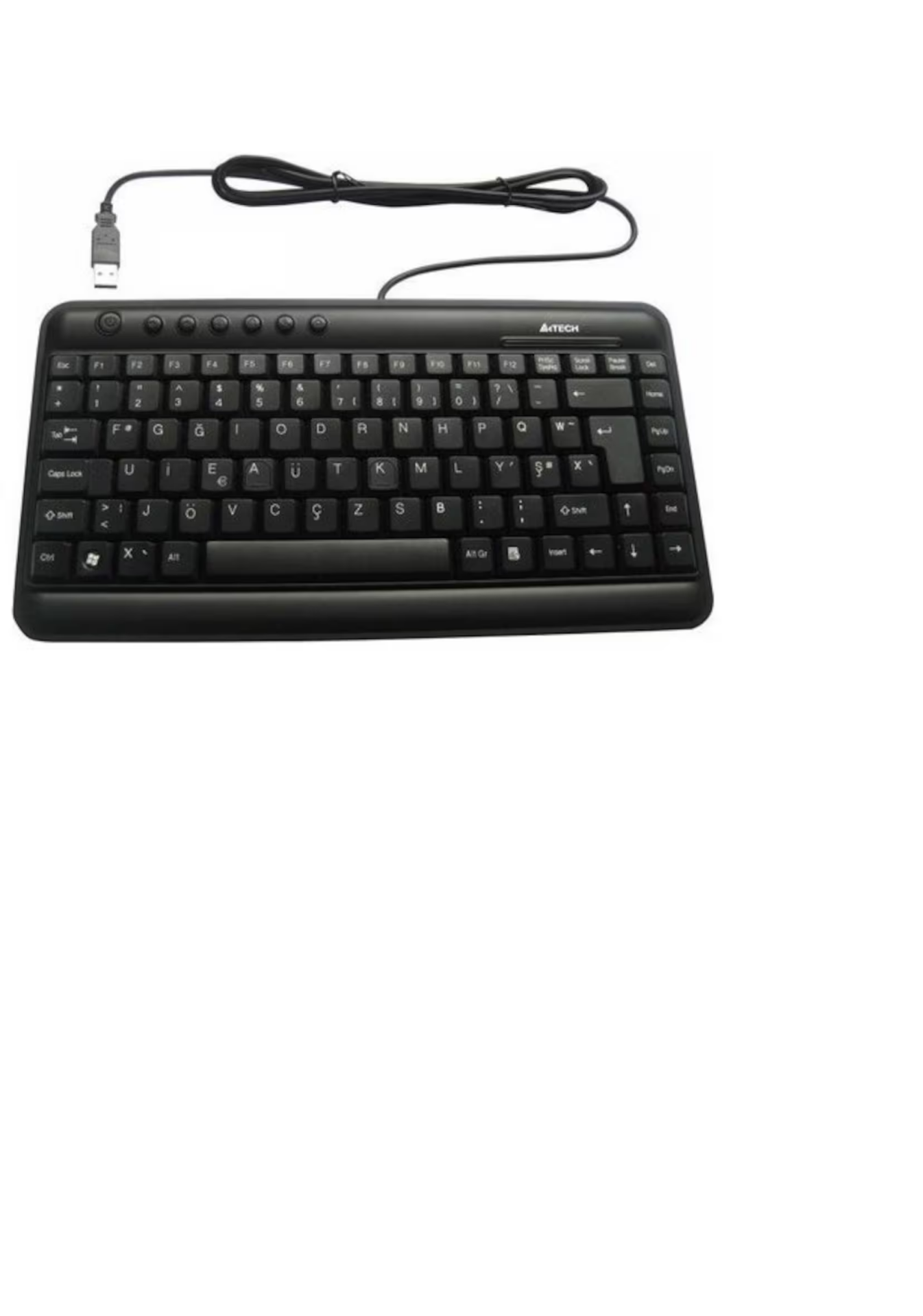 A4 Tech Kl-5Up F Usb Tr Siyah Mini Klavye