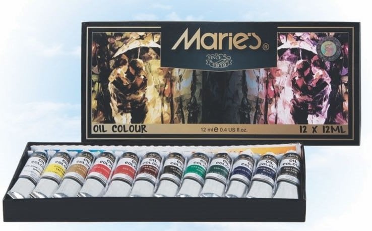 Marıes Yağlı Boya 1381B 12 Li Mrmar0001