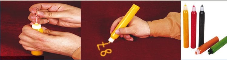 Erg İnk K-1 Kumaş Markalama Kodlama Kalemi Siyah