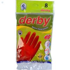 Derby Bulaşık Eldiveni No:8 D-100