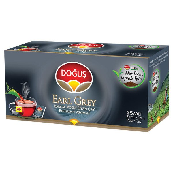Doğuş Earl Grey Bardak Poşet Çay 2gr x 25 li