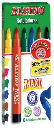 Alpıno Keçeli Kalem Maxı 6 Lı Ar-05