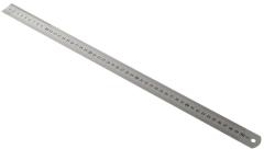 Kraf Çelik Cetvel 50 Cm Inch Ölçülü 550G