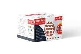 Tanex Nokta Etiketi 10 mm 5000 li Kraft