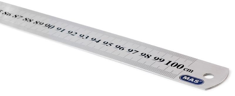 Mas Cetvel Çelik 100 Cm 2400