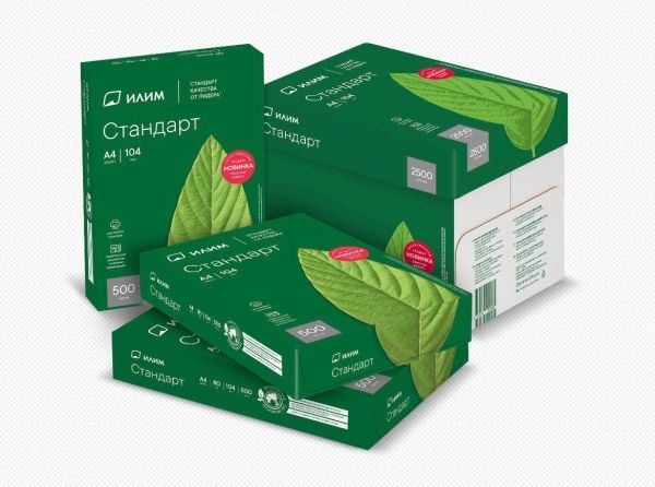 Ilim Standart A4 80gr Fotokopi Kağıdı 5 Paket 2500lü