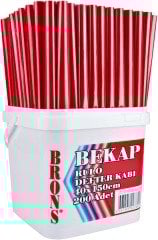 Brons Defter Kabı Rulo 40X150 Kırmızı Br-465