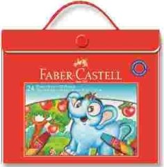 Faber Pastel Boya Red Line 24 Renk Çantalı 125125