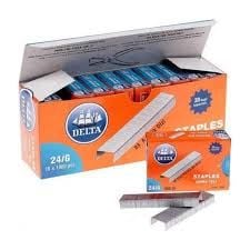 Delta Zımba Teli No:24/6 Beyaz 1552 10 lu
