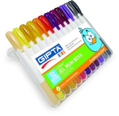 Gıpta Mum Boya Çevirmeli Pp Kutu 12 Renk K3101