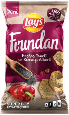 Lays Fırından Haşhaş Tane.Kırmızı Bib.Süper
