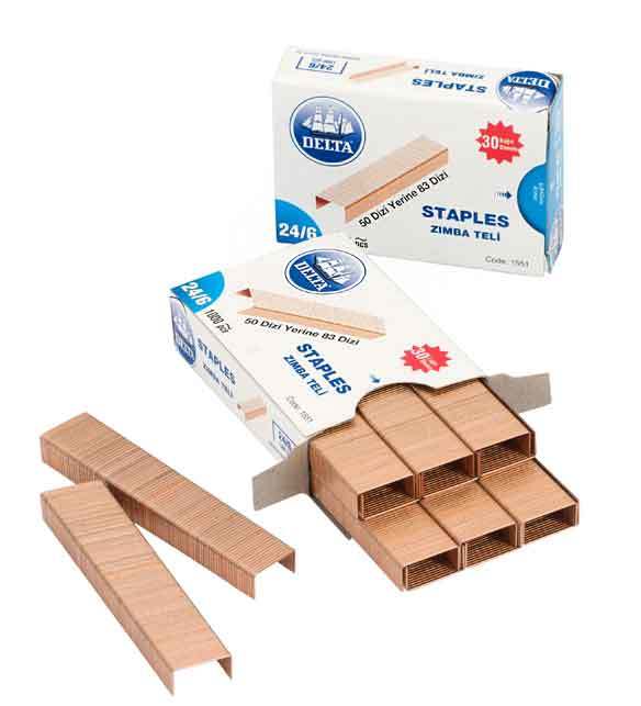 Delta Zımba Teli No:24/6 Sarı 1551