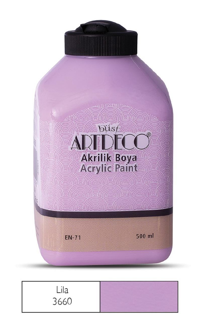 Artdeco Akrilik Boya 500 Ml Lila 070L-3660