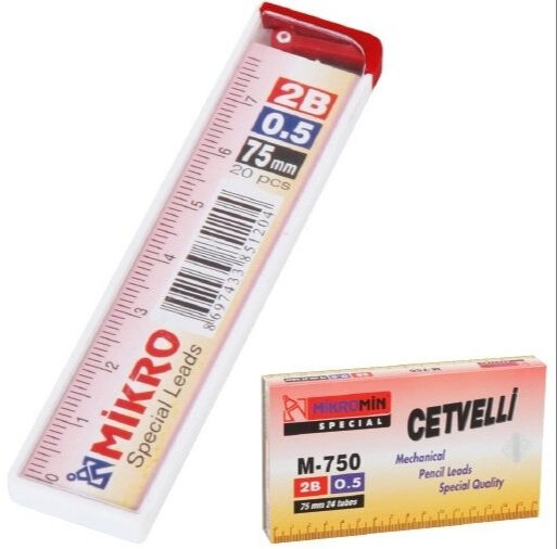 Mikro Min 0.5 75 Mm Cetvelli Kalem Ucu M-750