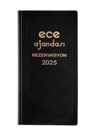 Ece Ajanda 17x33 Rezervasyon Avrasya