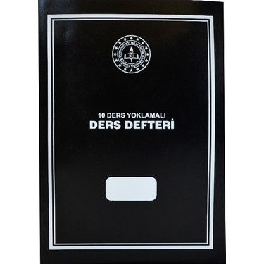 Gürmat 28x40 Sınıf Defteri 10 Ders Yoklamalı Plastik Kapak