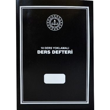 Gürmat 28x40 Sınıf Defteri 10 Ders Yoklamalı Plastik Kapak