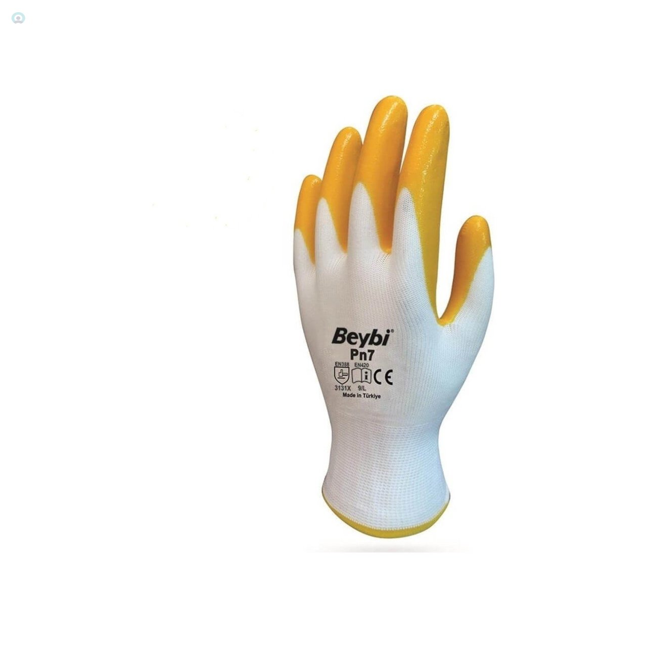 Beybi Pn7 Nitril Eldiven 10Xl Sarı
