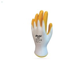 Beybi Pn7 Nitril Eldiven 10Xl Sarı